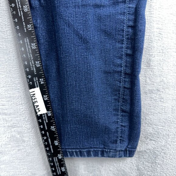 Guess Curvy Sophia Skinny Jeans Medium Wash Mid Rise Blue Womens Size W34 - Picture 8 of 10